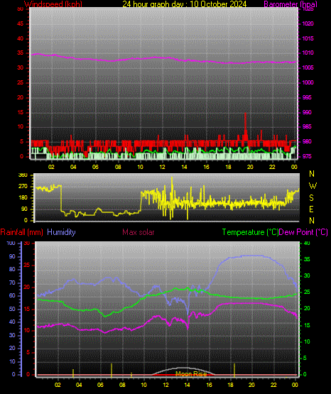 24 Hour Graph for Day 10