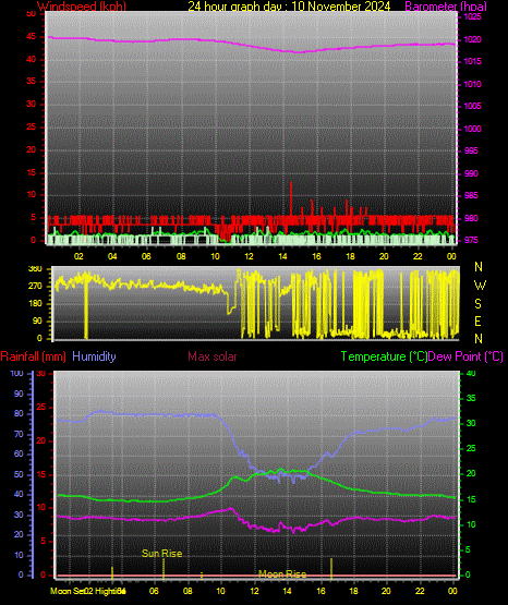 24 Hour Graph for Day 10